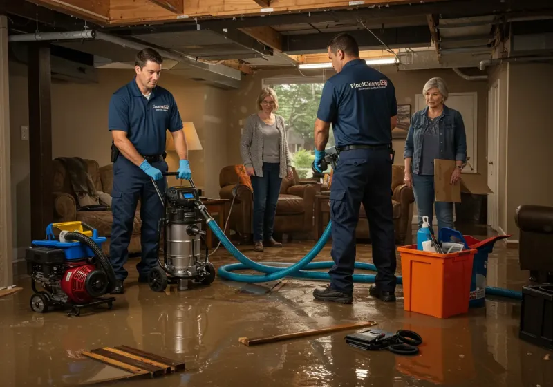 Basement Water Extraction and Removal Techniques process in Waggaman, LA